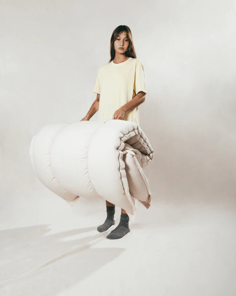 Beige Stripes BENI BED