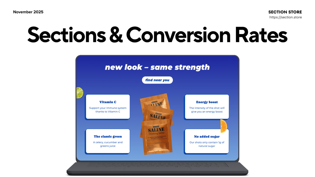 How Shopify Sections Impact Conversion Rates