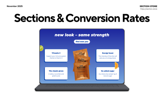 How Shopify Sections Impact Conversion Rates