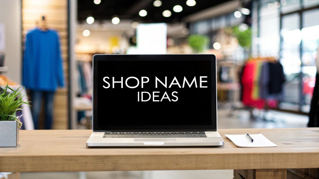 Creative Shop Name Ideas: Get Inspired Now – Section Store