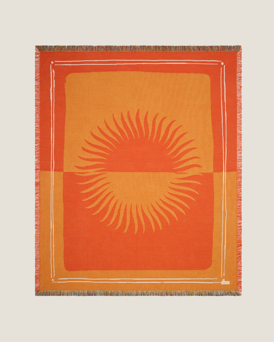 SOLAR DAWN THROW RUG