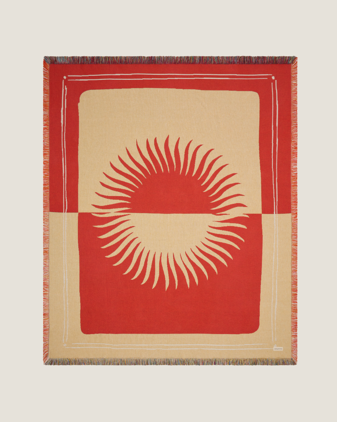 SOLAR DUSK THROW RUG