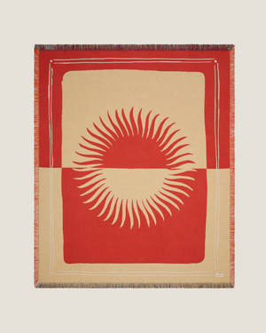 SOLAR DUSK THROW RUG