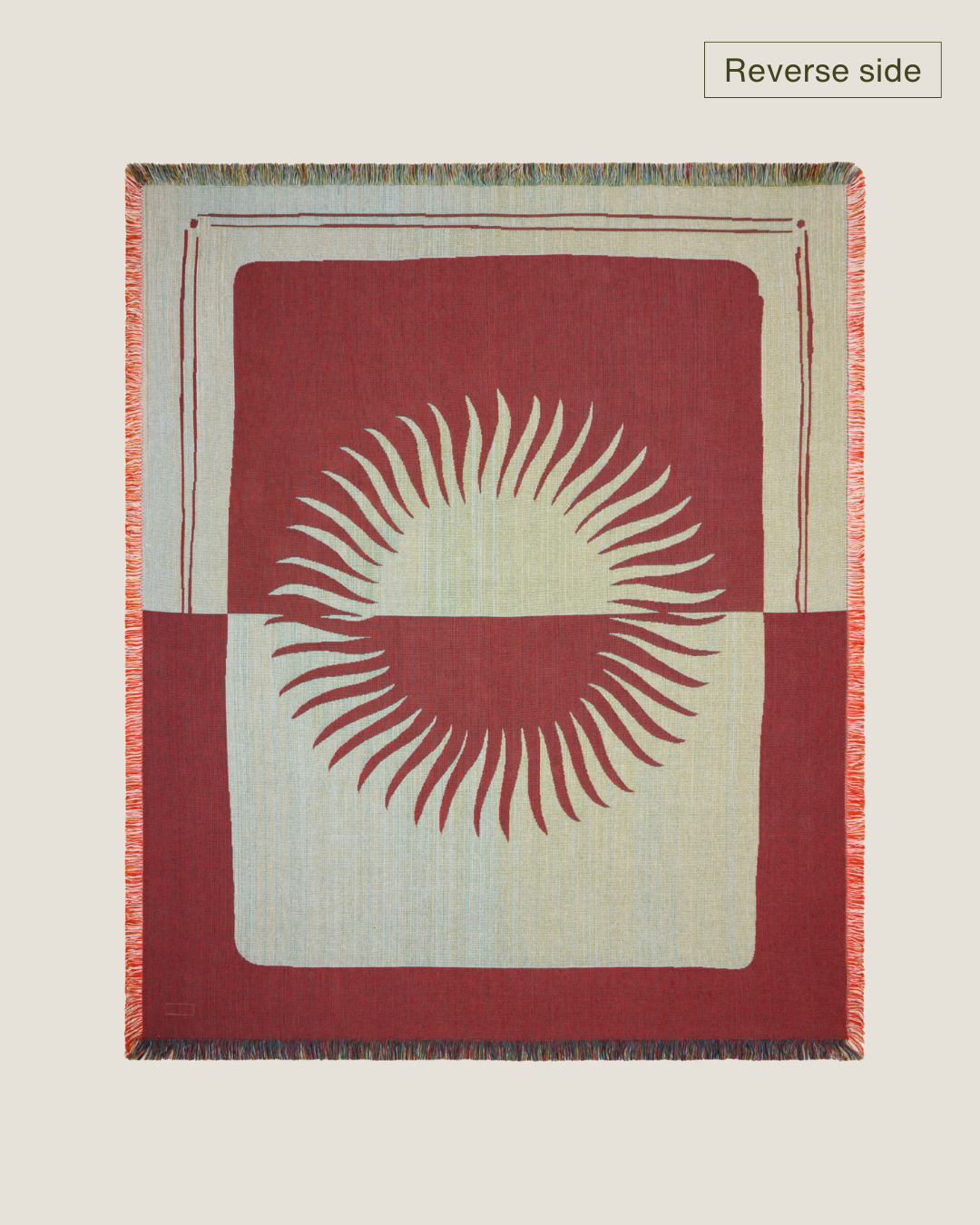 SOLAR DUSK THROW RUG