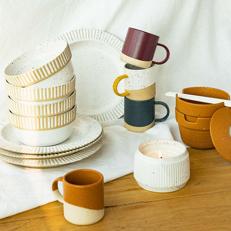 Caramel Stoneware Bowl