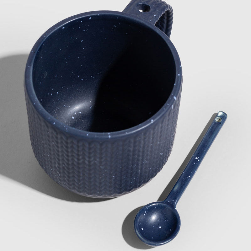 Eclipse Blue Spoon Mug