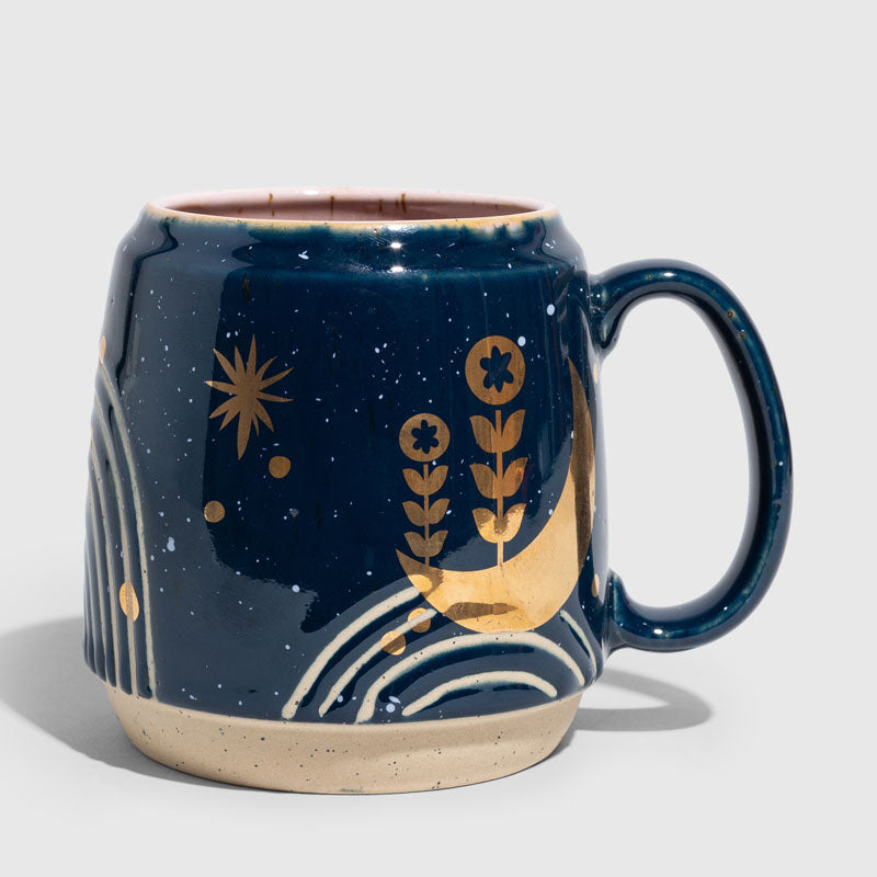 Nightfall Blue Stoneware Mug