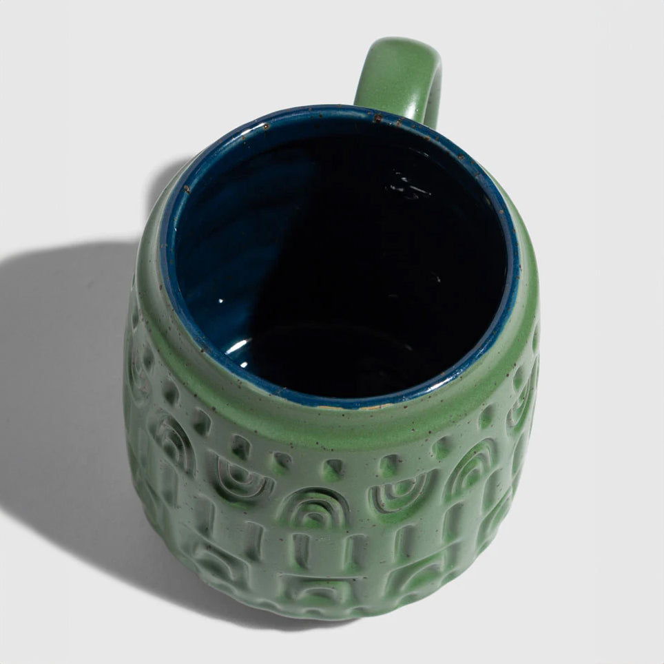 Pine Stoneware Mug