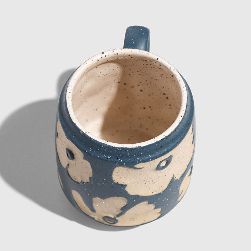 Eclipse Blue Stoneware Mug