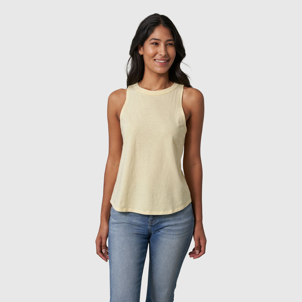 Women's High Neck Tank Top